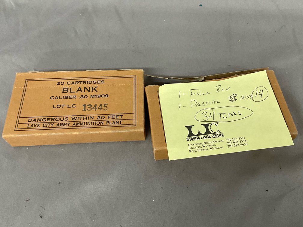 30 Cal. M1909 Blanks