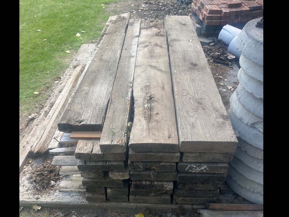 Rough Cut 3X12 and 3X6 Lumber