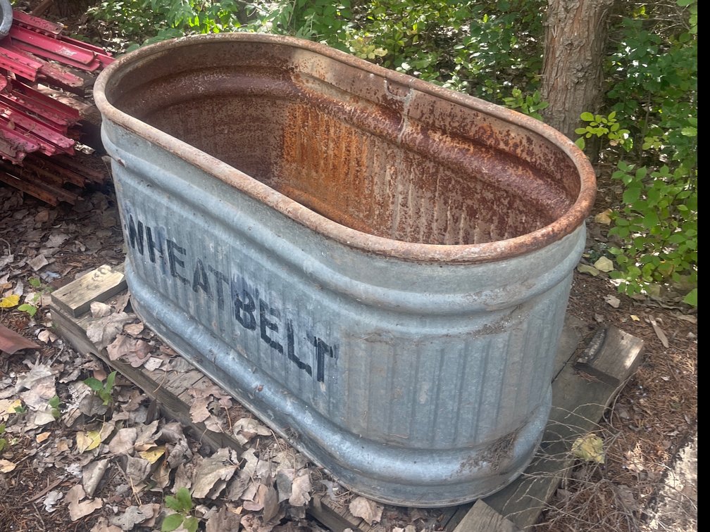 Galvanized Stock Tank