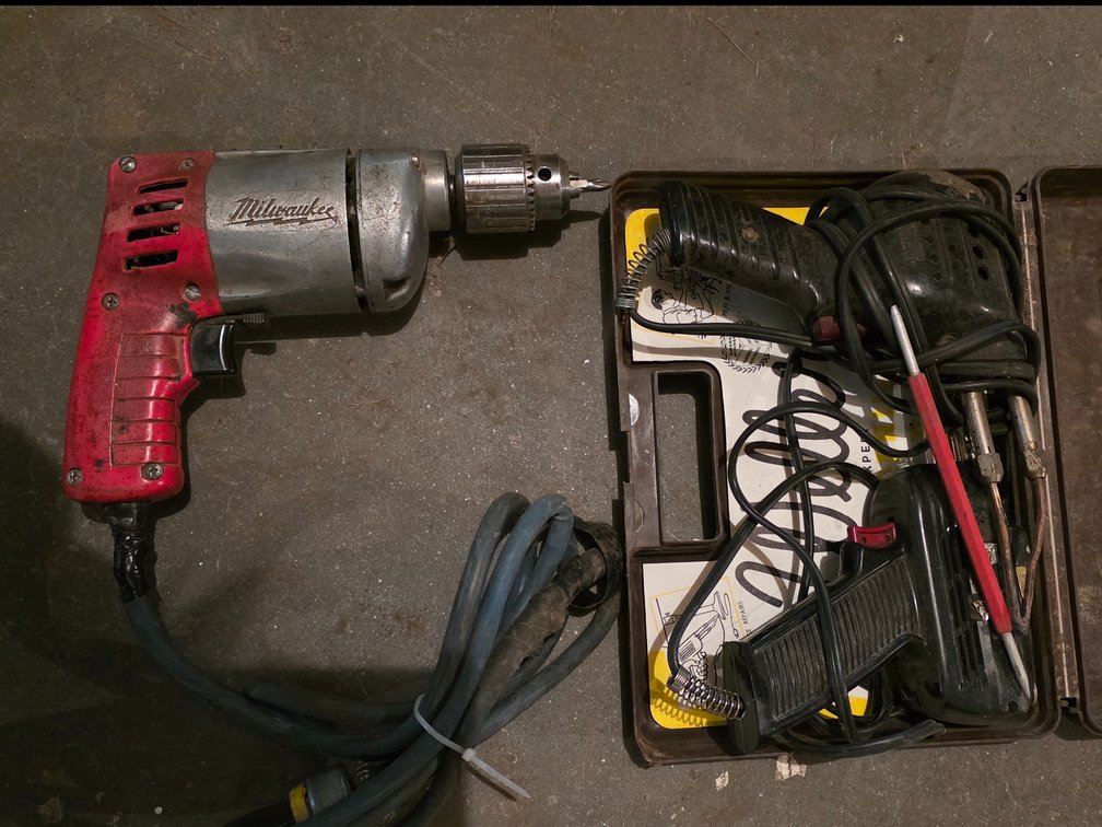 Soldering Guns, Solder, Milwaukee Drill