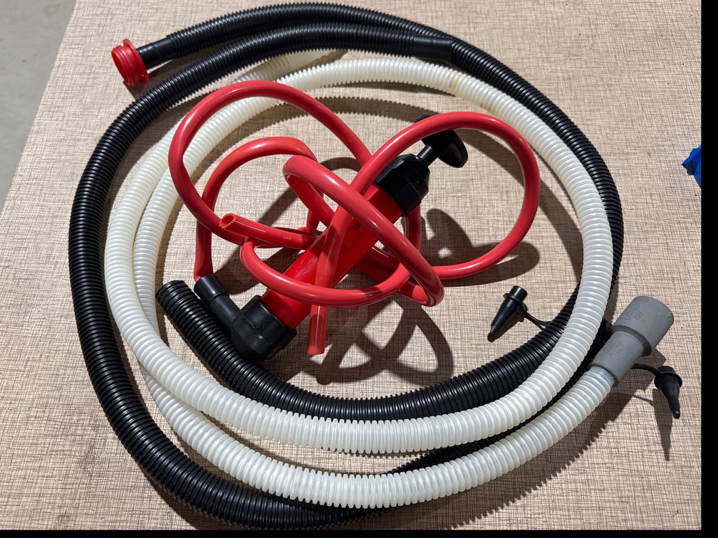 Manual Fluid Transfer Pump & Siphon Hose