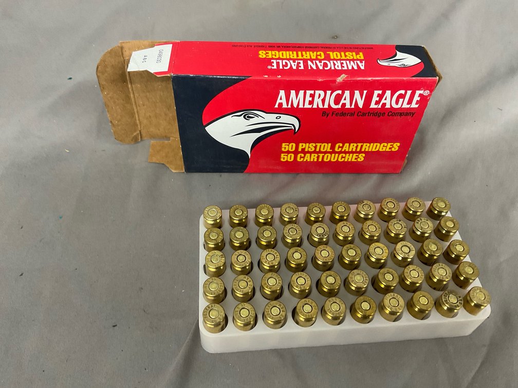 American Eagle 40 S&W 180gr FMJ Ammo (50)