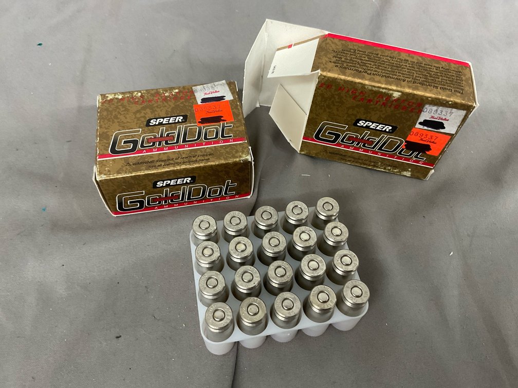 Speer Gold Dot 40 S&W 180gr GDHP Ammo (40)