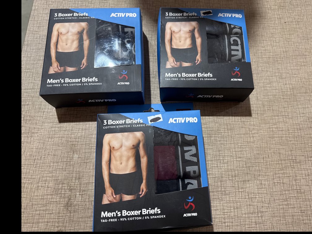 Activ Pro Men’s Boxer Briefs