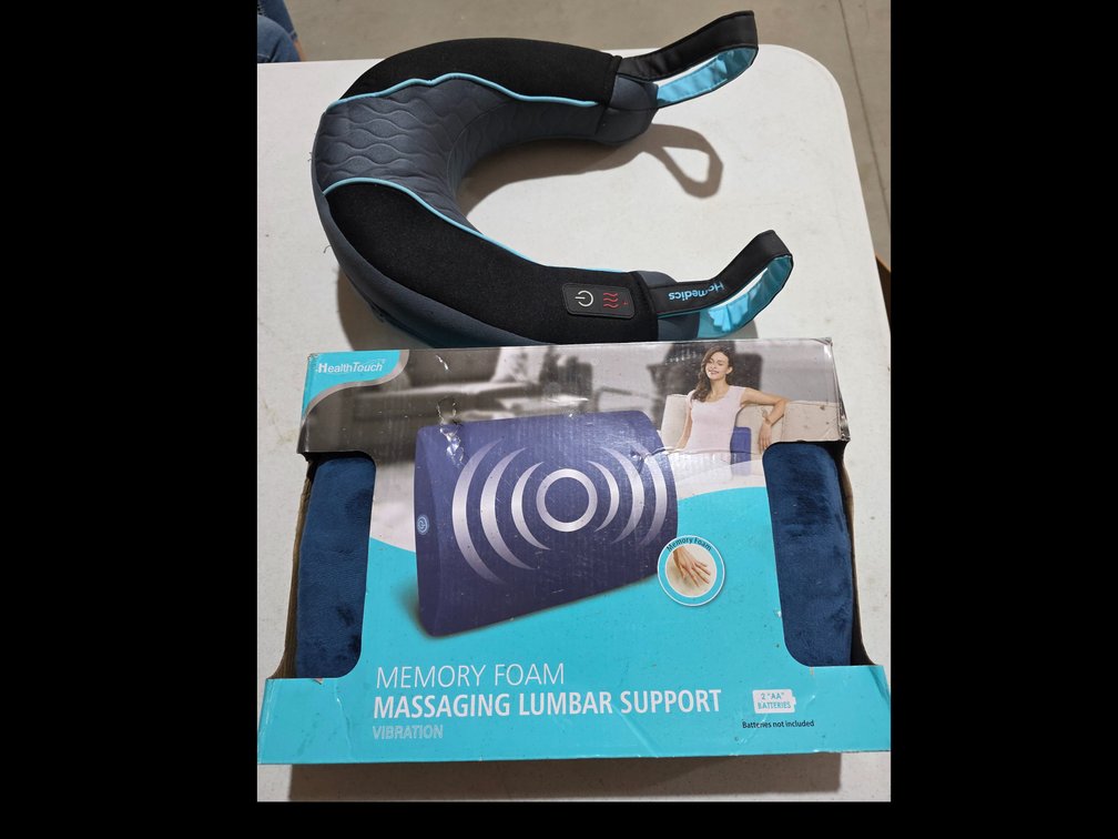 Massaging Neck and Back Pillows