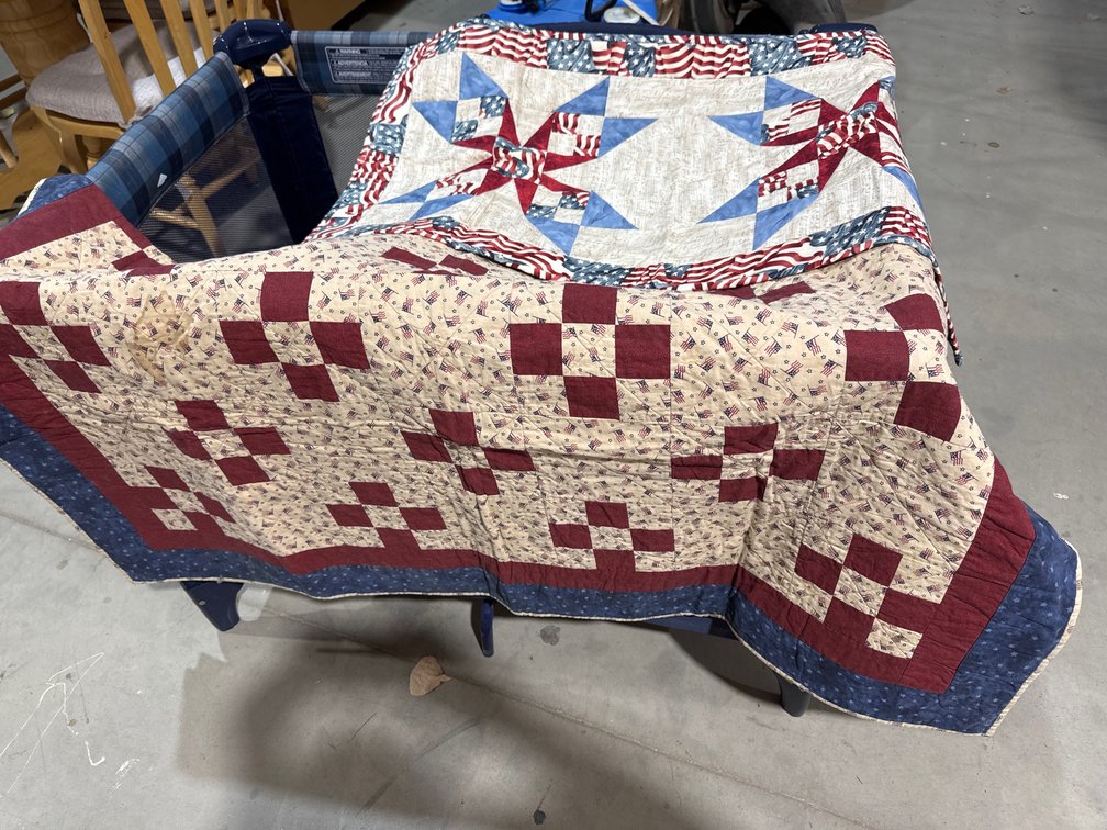 Flag Throw Blanket and Table Runner