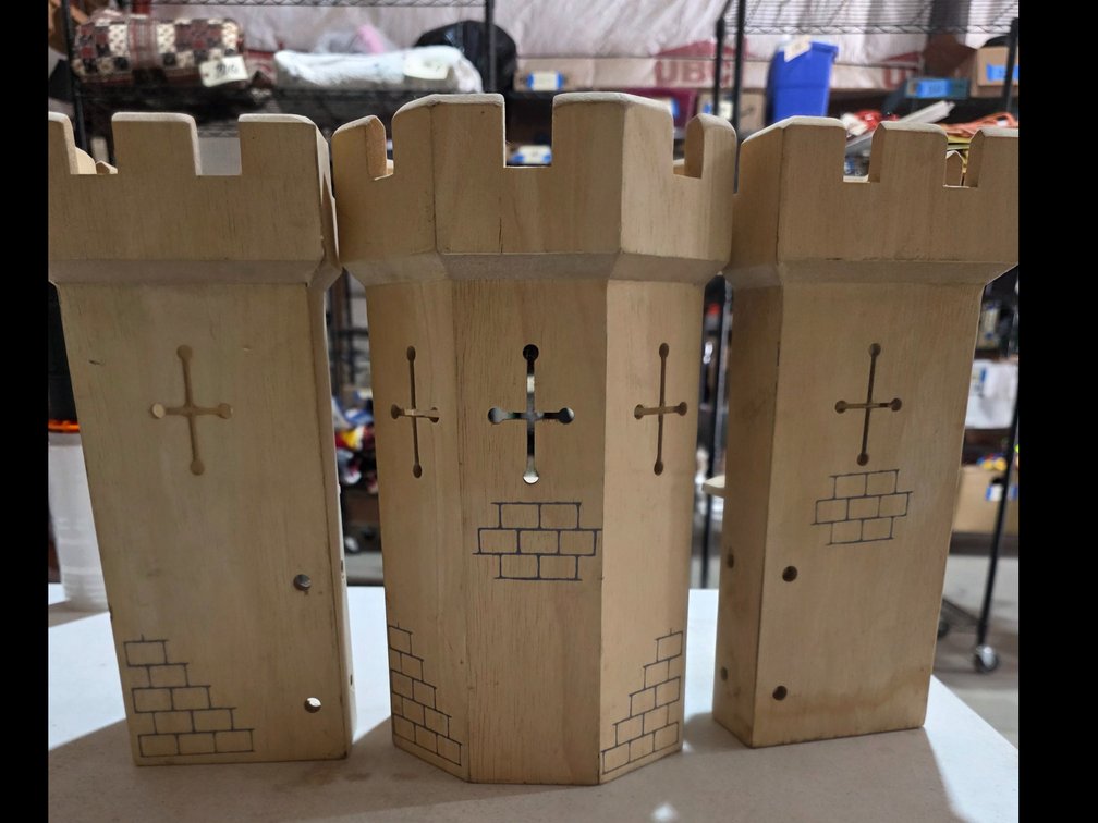 Wood Castle Parts