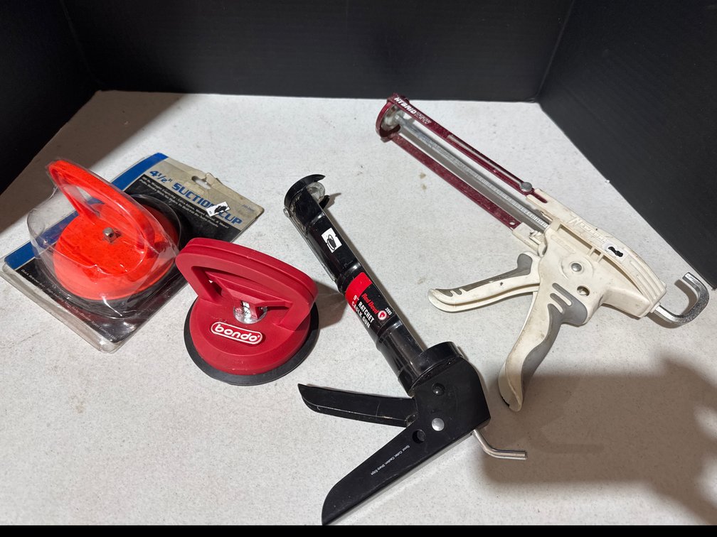 Caulking Guns and Suction Cups