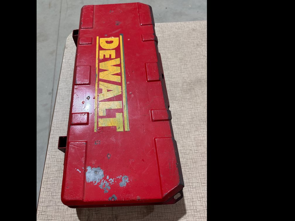 Empty DeWalt Case