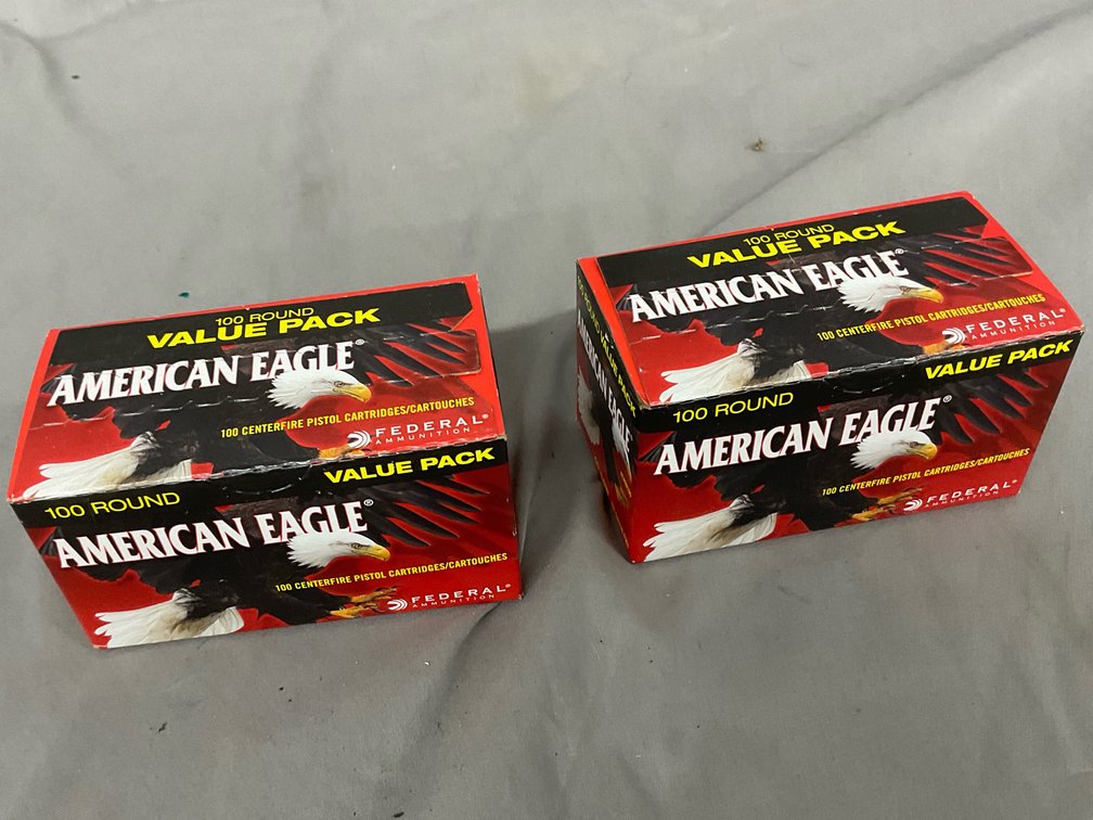 American Eagle 40 S&W 180gr FMJ Ammo (200)