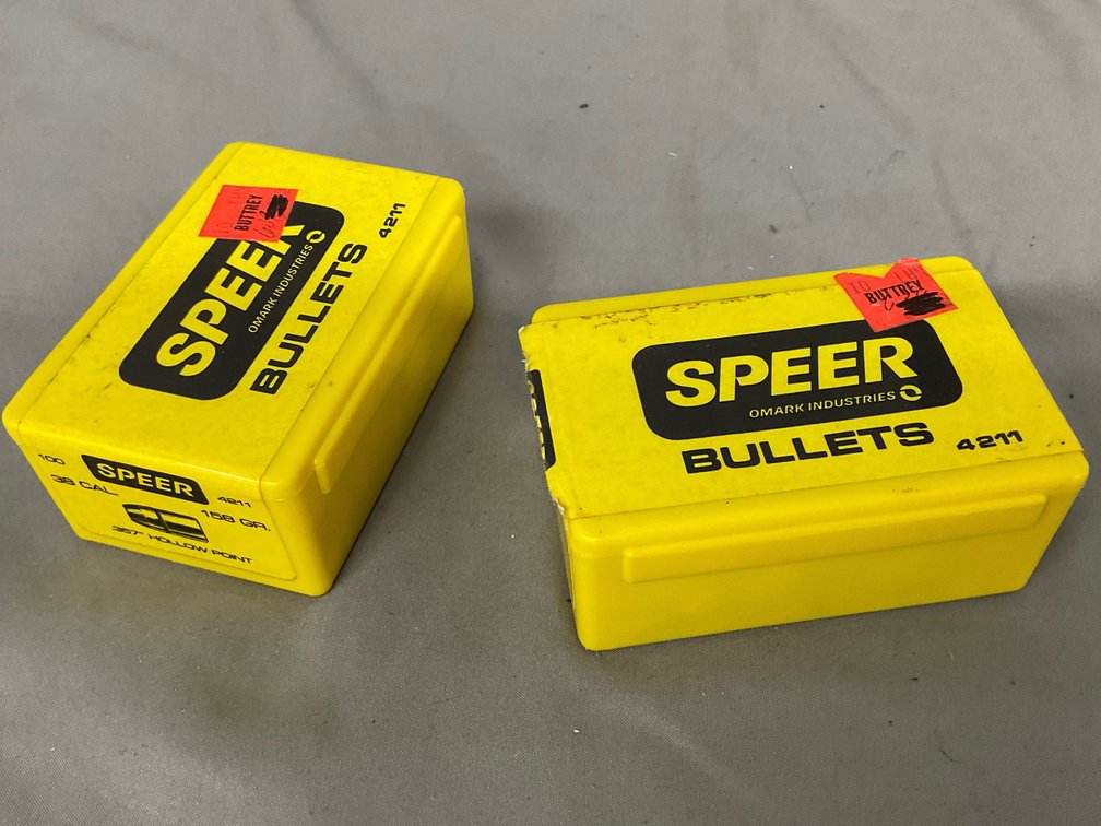 Speer 38 Cal. 158gr .357” HP Bullets (200)