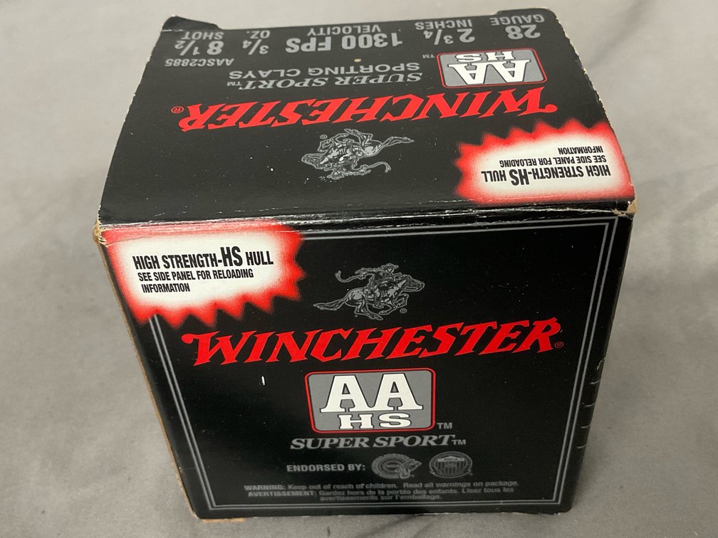 Winchester 28Ga 2-3/4” 8-1/2 Shot Shotshells (25)