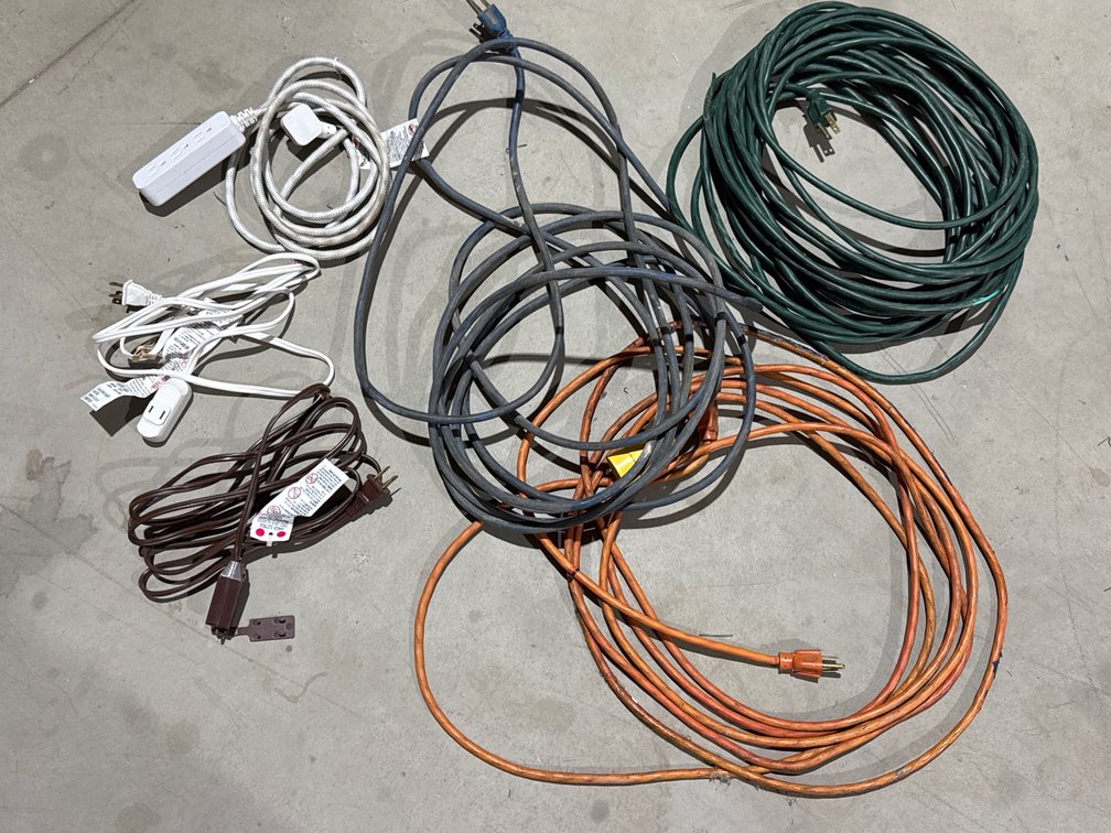 Assorted Extention Cords
