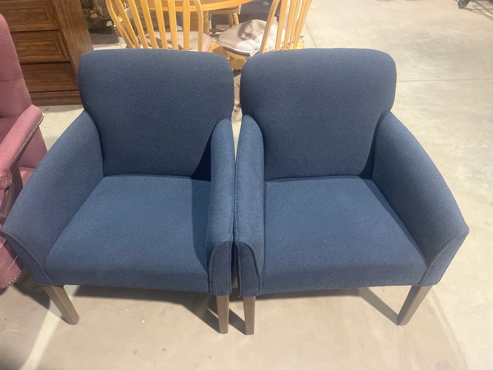 Reception Chairs Blue