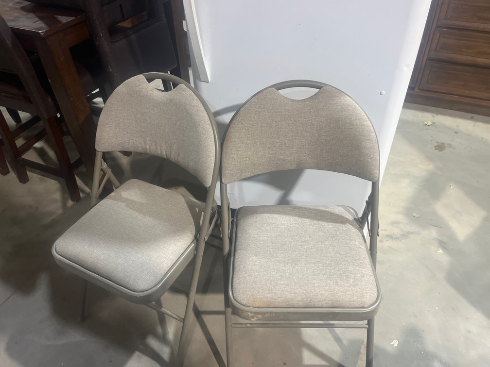 Folding Chairs Padded