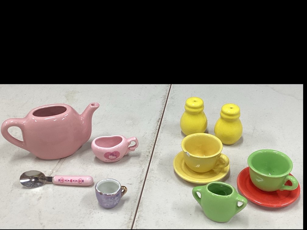Ceramic Miniature Toy Dishware