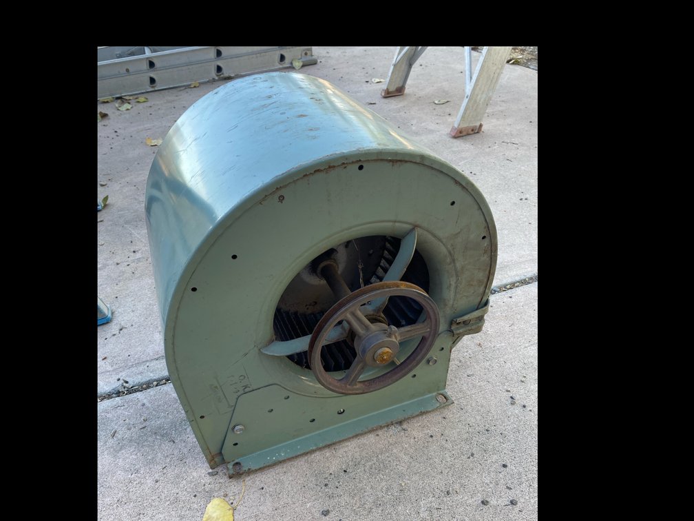 Squirrel cage fan