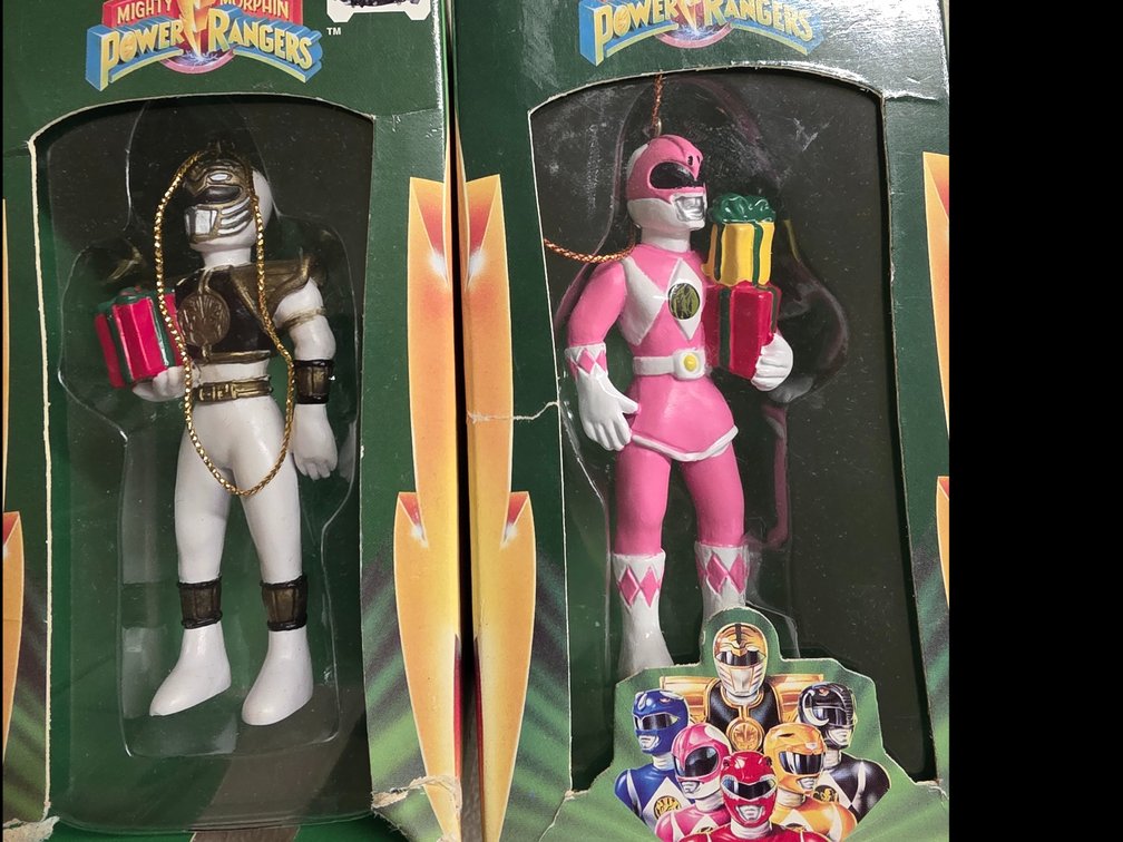 Power Rangers Christmas Ornaments