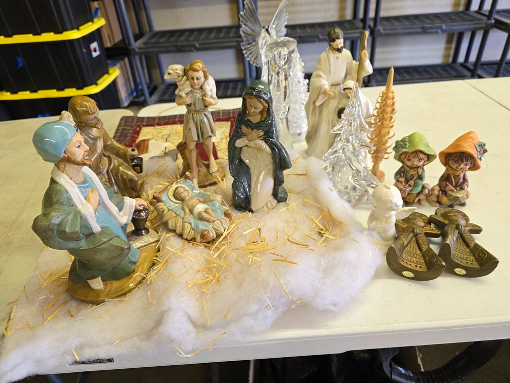Nativity Scenes, Angel's, Trees,