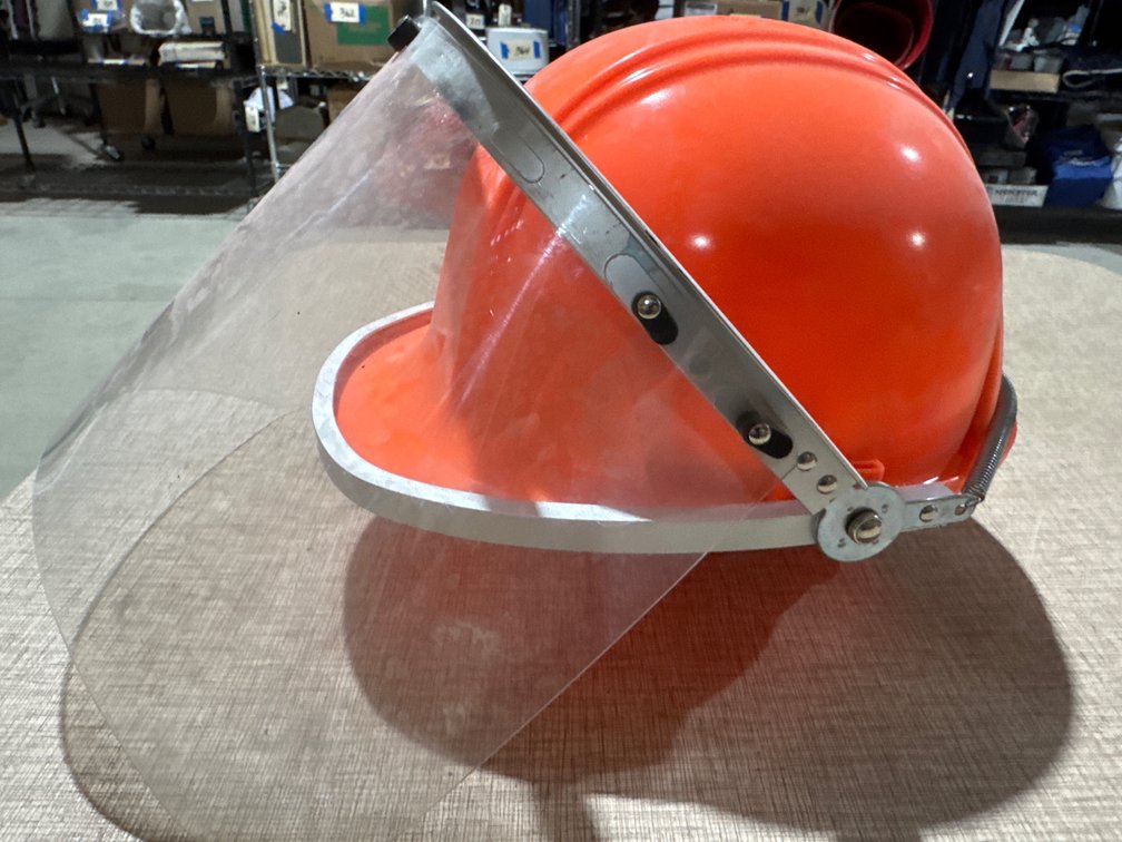 Hard Hat W/Face Shield