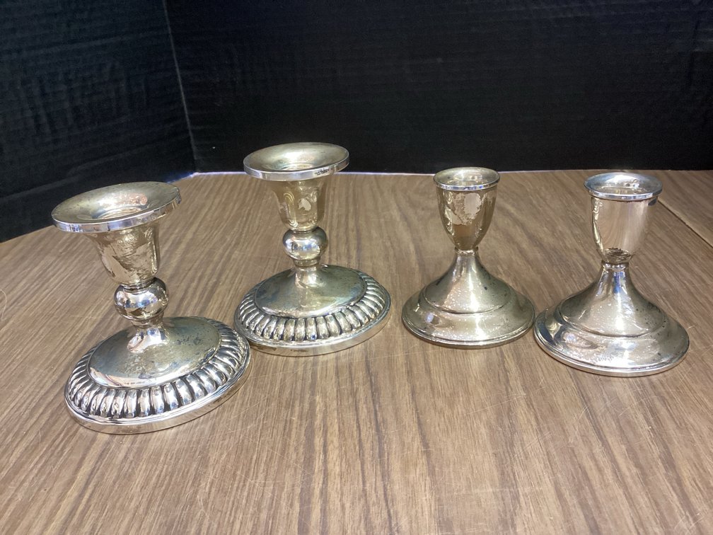 Silver Candle Sticks