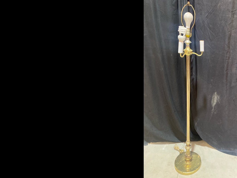 Brass Floor Lamp