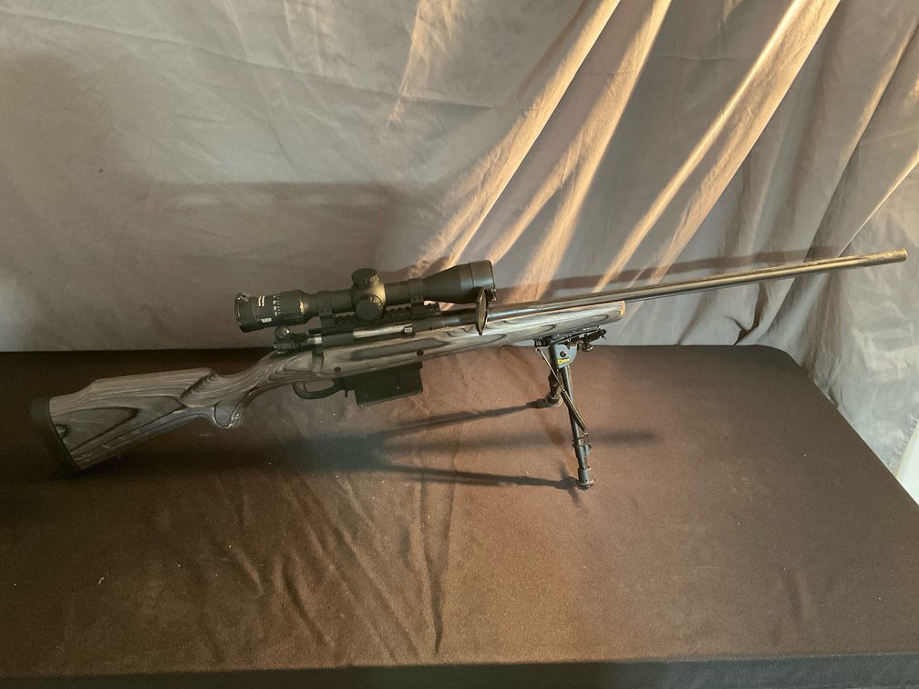 Winchester M70 .280 Remington Bolt Action Rifle With Scope & Bipod