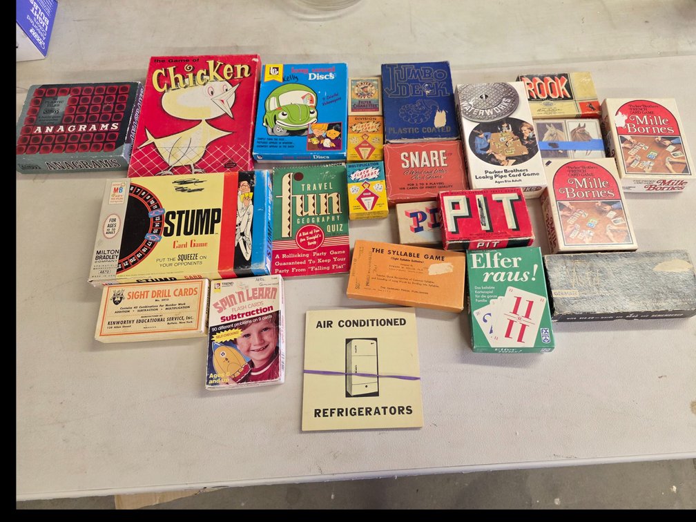 Card Games, Childs Flash Cards,