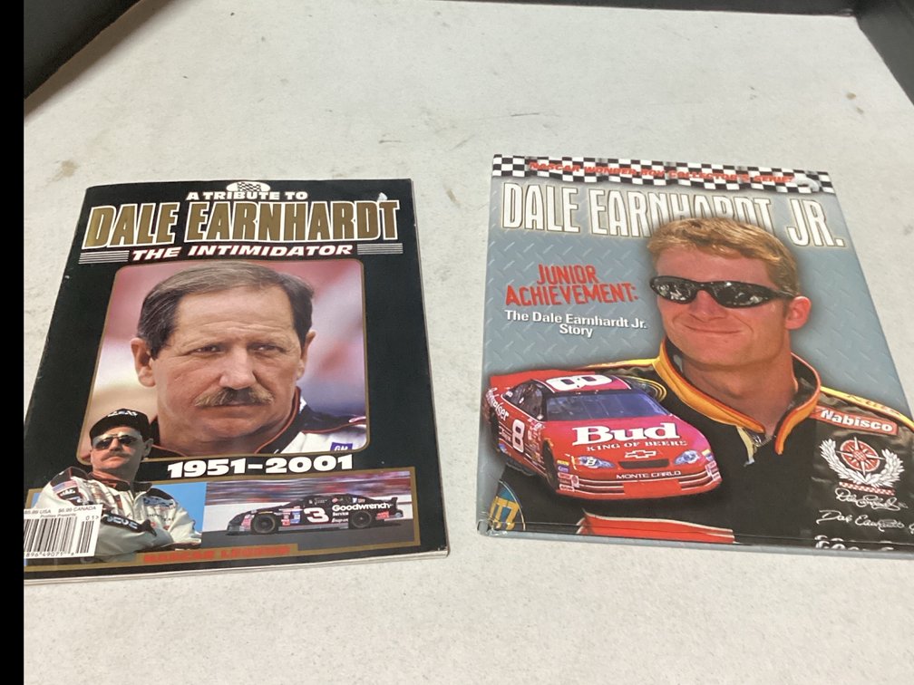 Tribute To Dale Earnhardt Magazine & Dale Earnhardt Jr “Nascar Wonder Boy Collection Series”