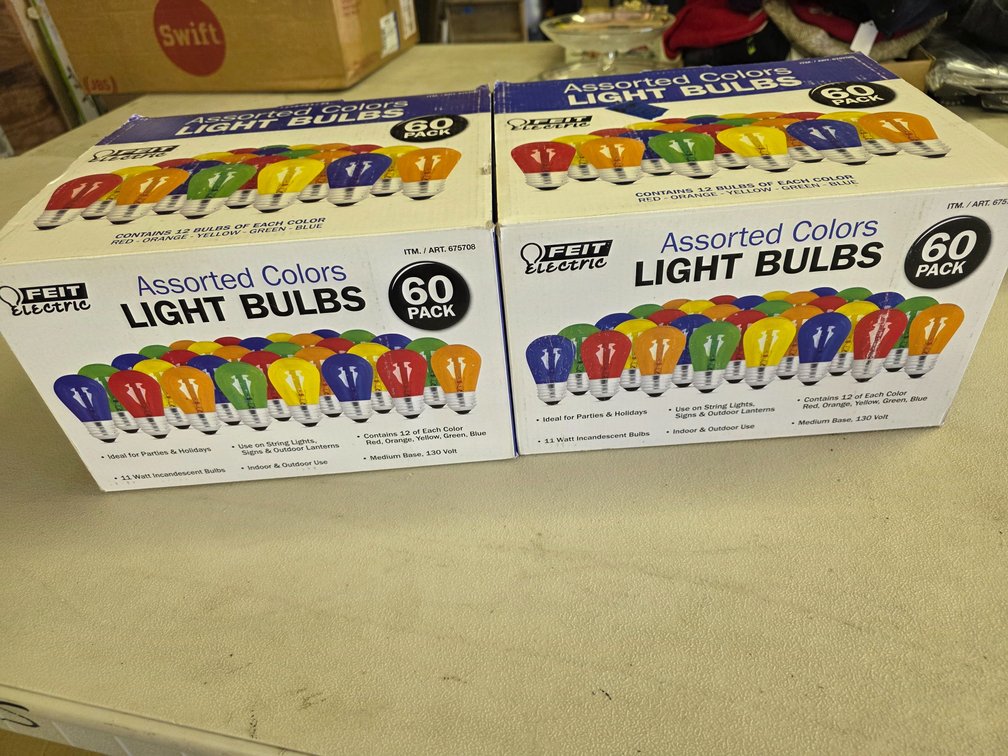 Assorted Color Light Bulbs