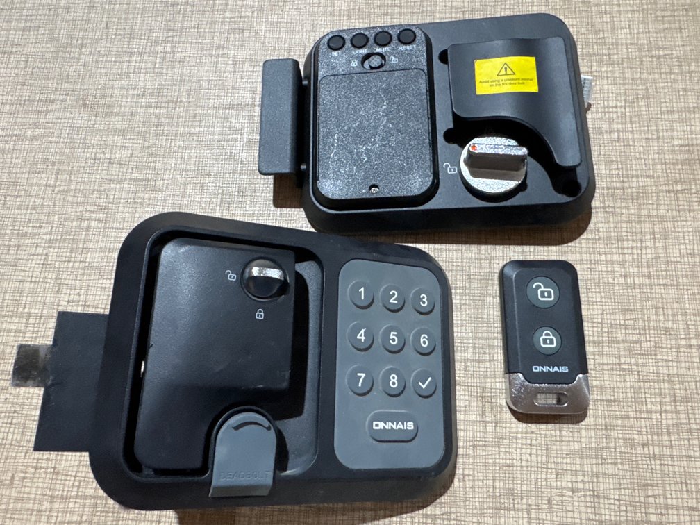 Onnaise Guard SE RV Door Lock W/ Keyless Entry and Dual Remote
