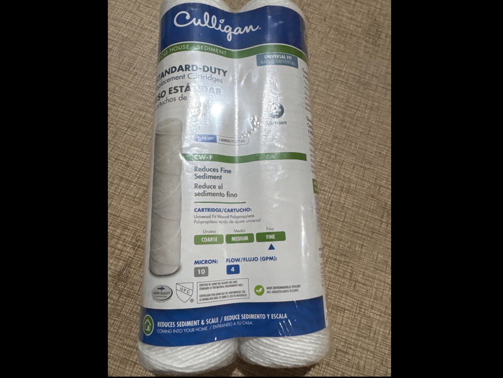 Culligan Standard Duty Replacement Cartridges