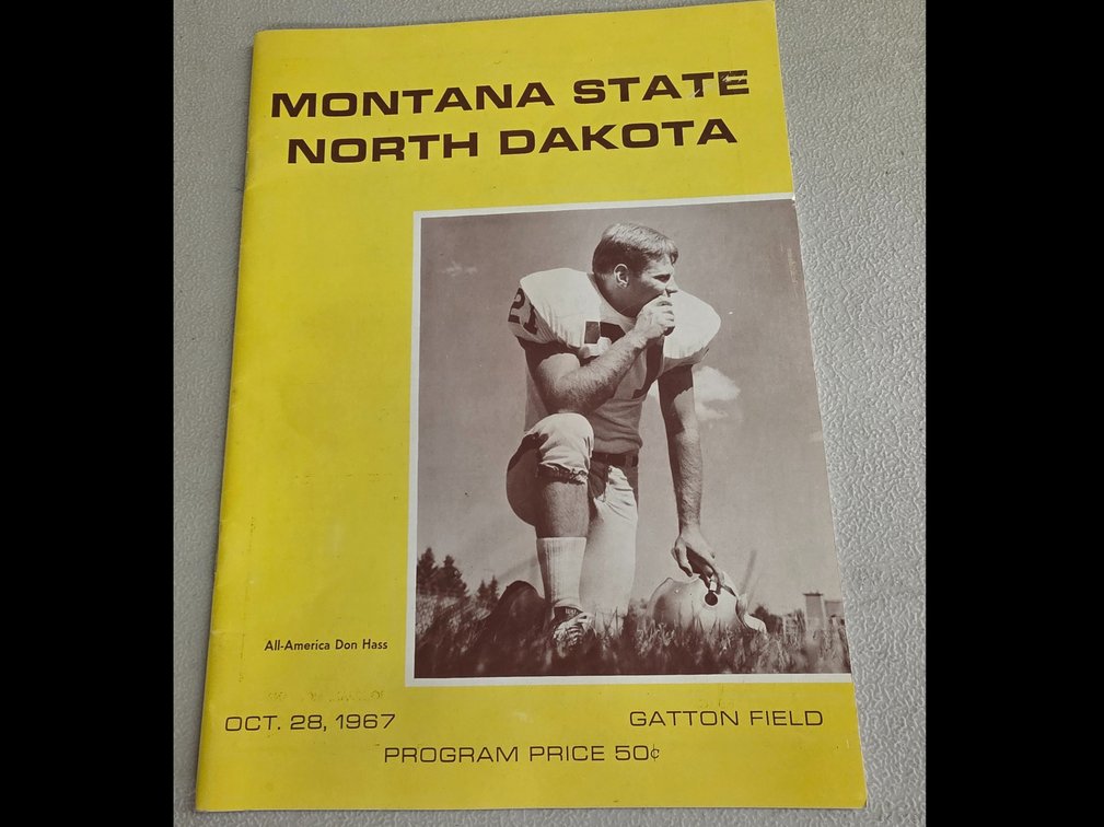 1967 Program Guide Montana State/North Dakota Okt, 28
