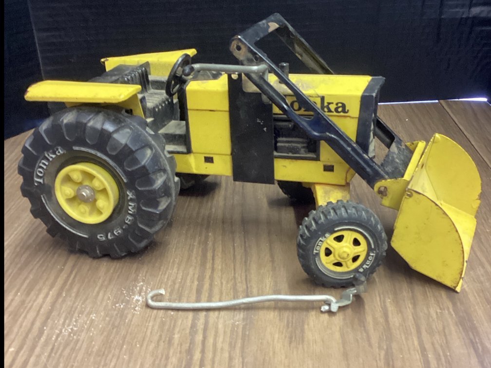 Tonka XMB-975 Front Loader & Backhoe Tractor