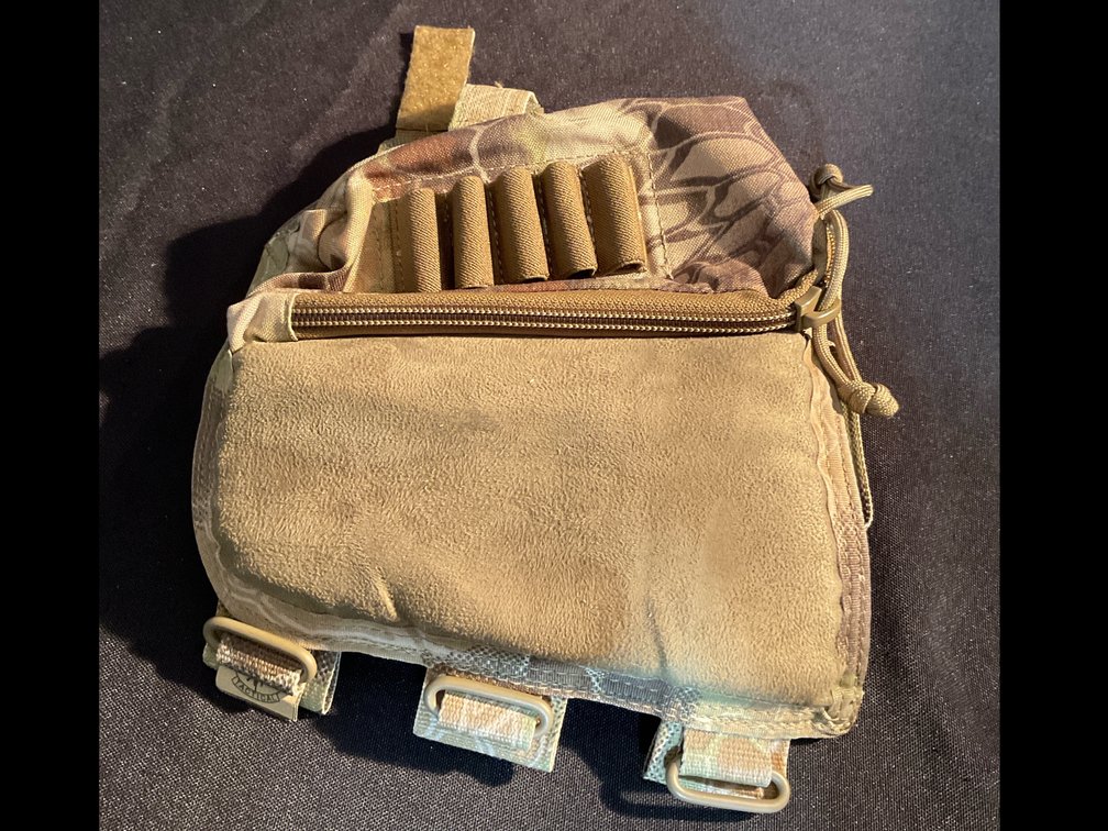 Tactical Rifle Buttstock Pack W/ Cheek Rest