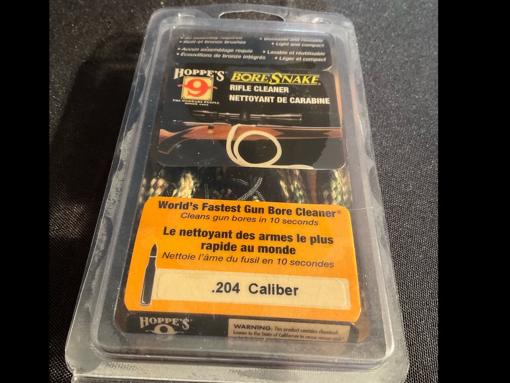 Hoppe’s Bore Snake .204 Cal. Rifle Cleaner