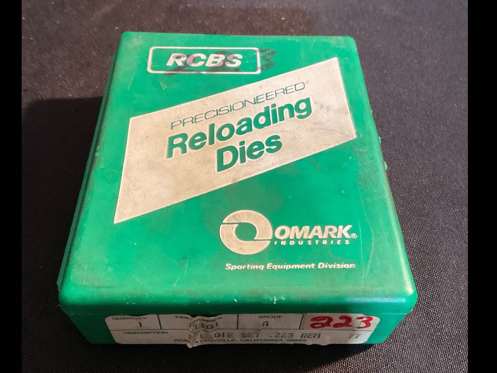 RCBS 223 REM FL Die Set
