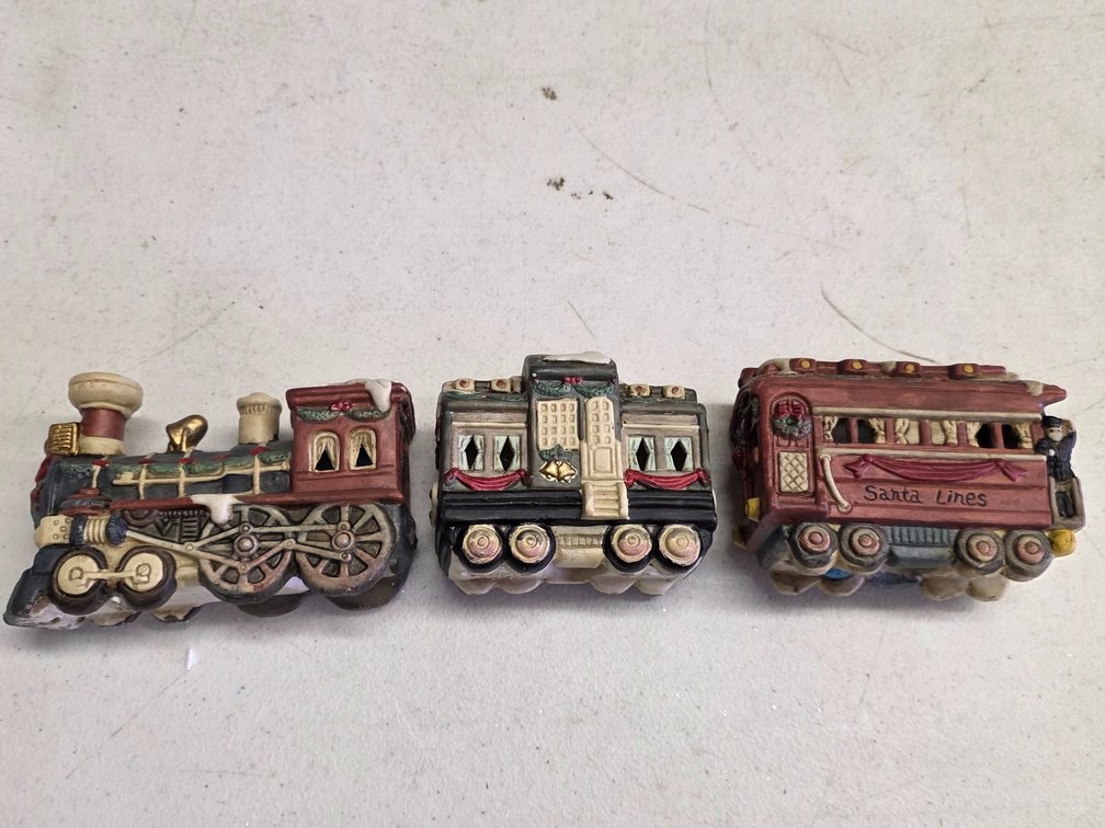 Ceramic Light Up Train