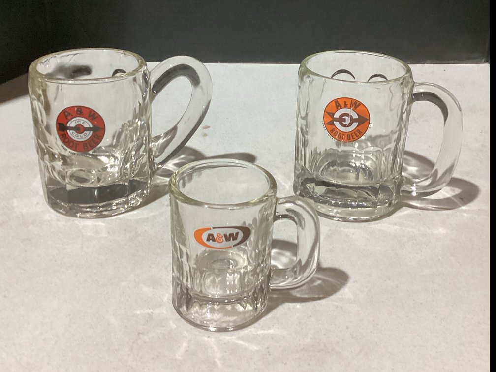 A&W Root Beer Mugs