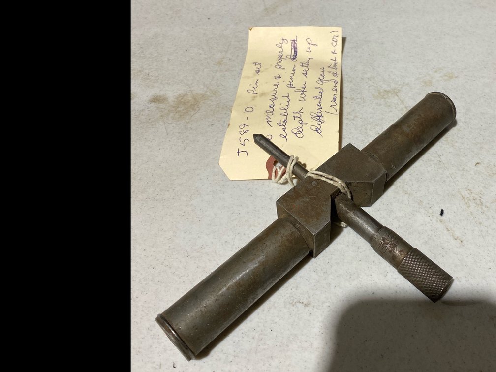 pinion depth gauge/setting tool