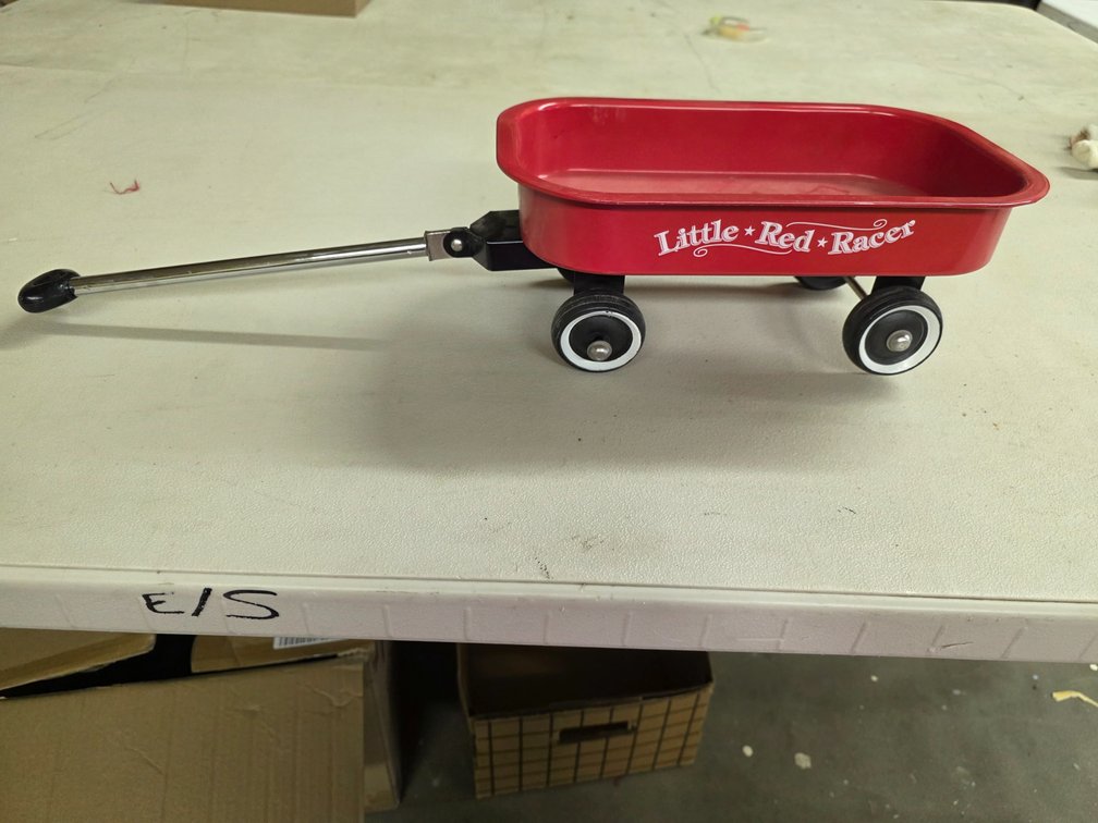 Little Red Racer Doll Wagon