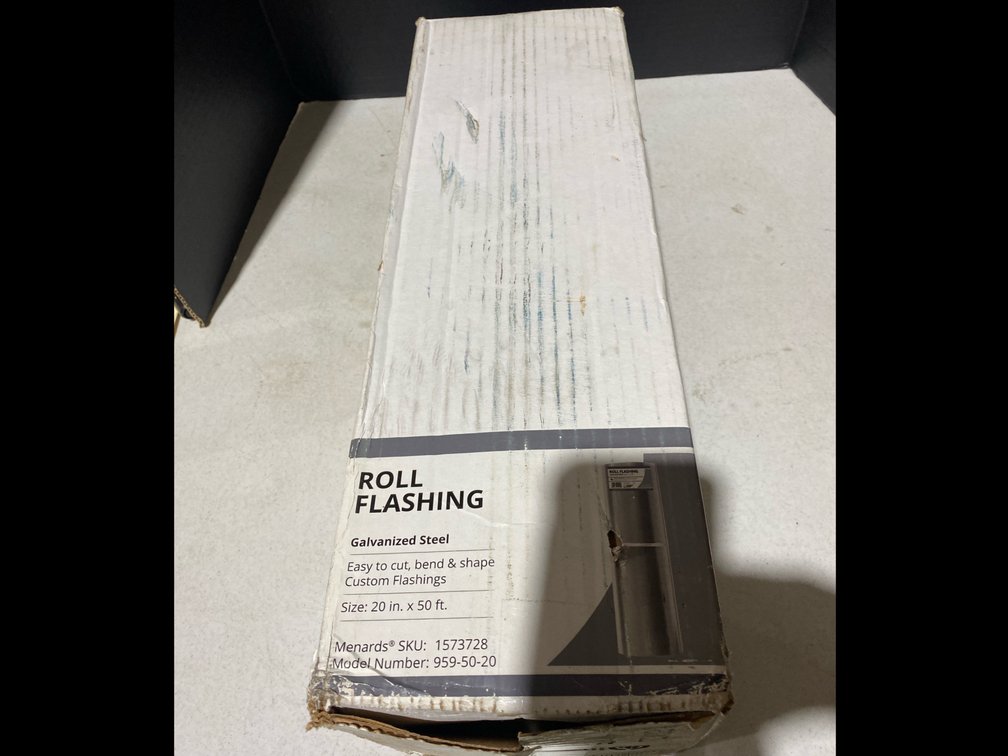 20”x50’ Galvanized Steel Flashing