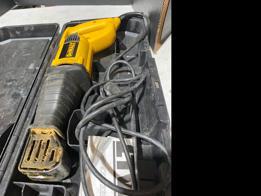 Dewalt Recip Saw with Case