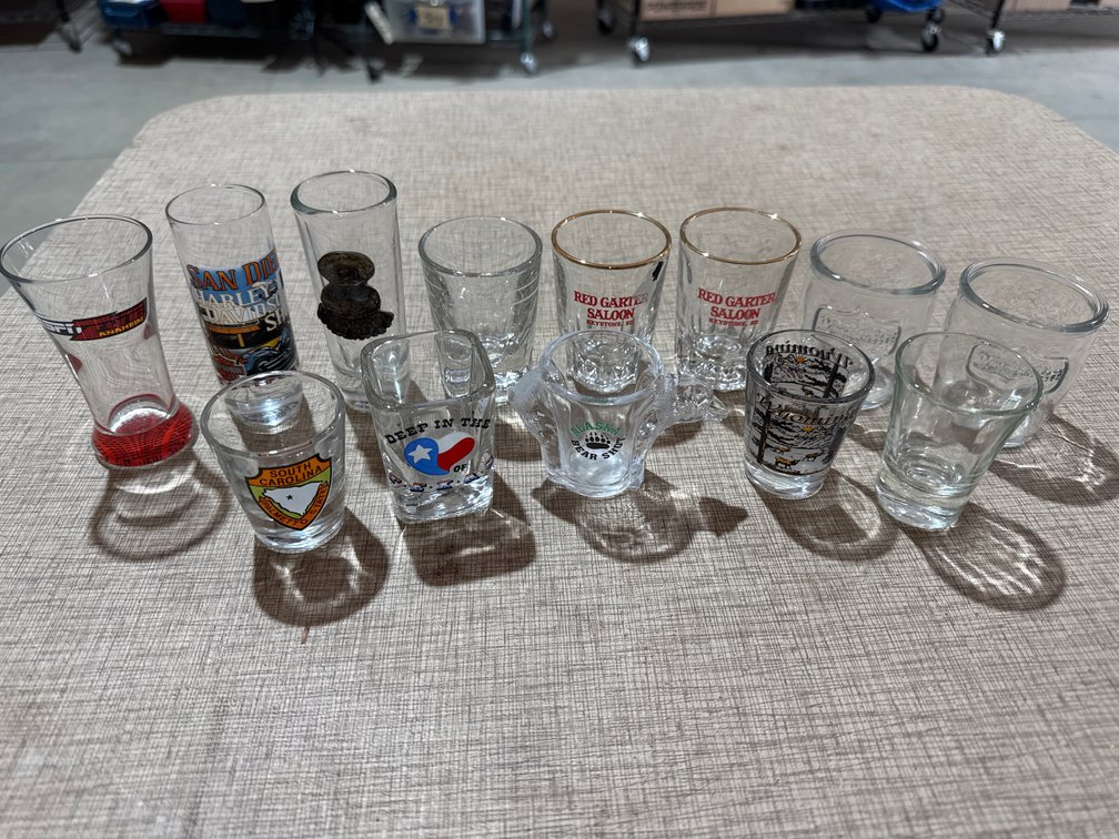 Assorted Shot Glasses