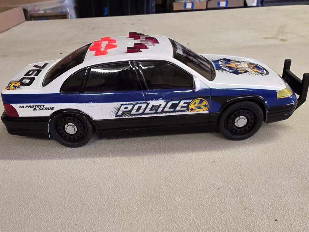 Light Up Police Car-