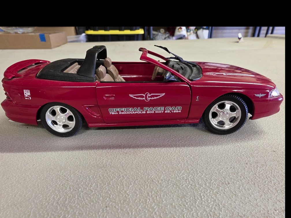 Ford Mustand Official Pace Car 78th Indianapolis 500 May 29, 1984
