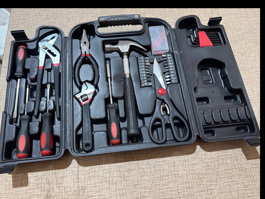 Multi-Piece Household Tool Set