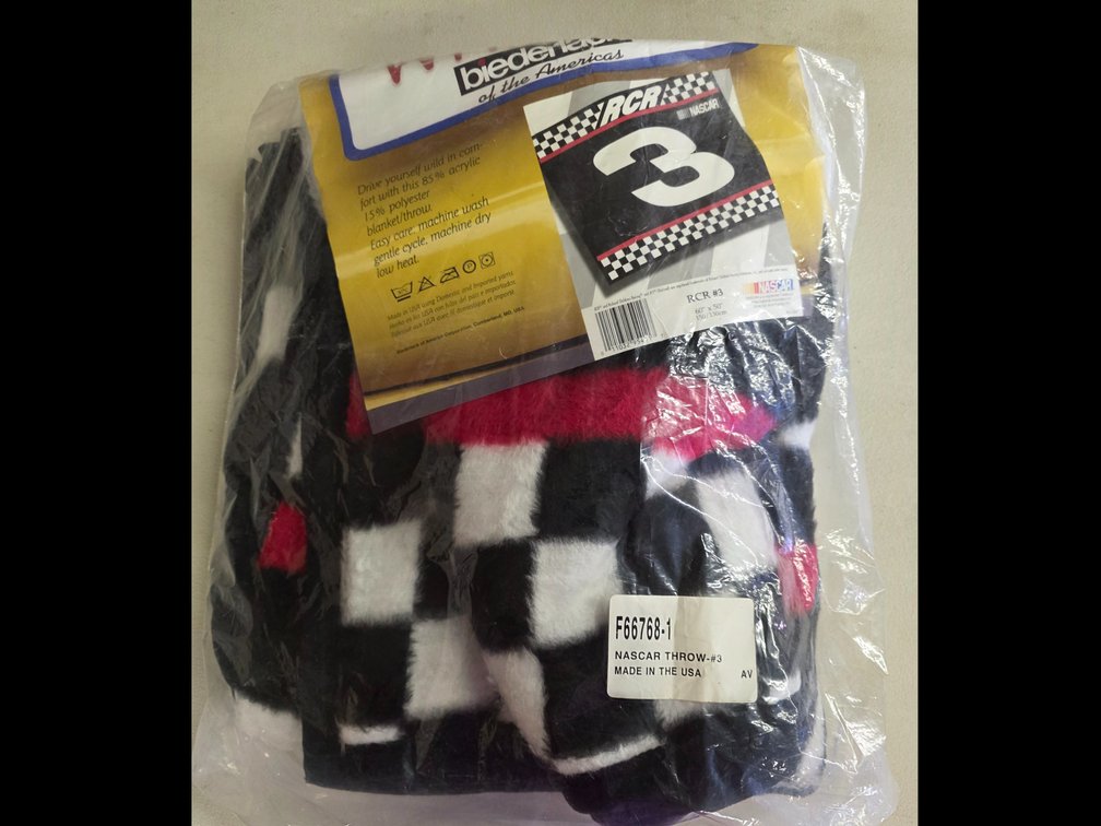 Nascar Earnhardt Blanket