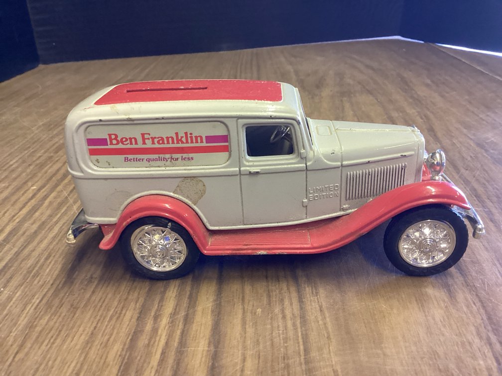 Ford 1932 Delivery Van Ben Franklin Bank