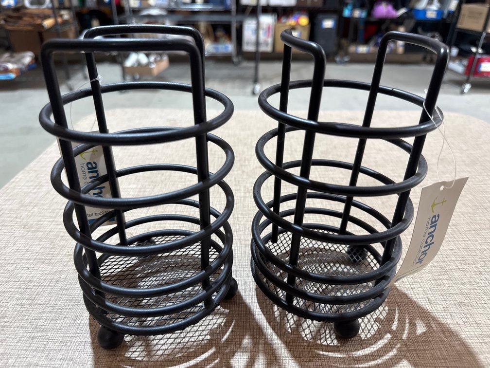 Anchor Metal Hairblower/Curling Iron Holders